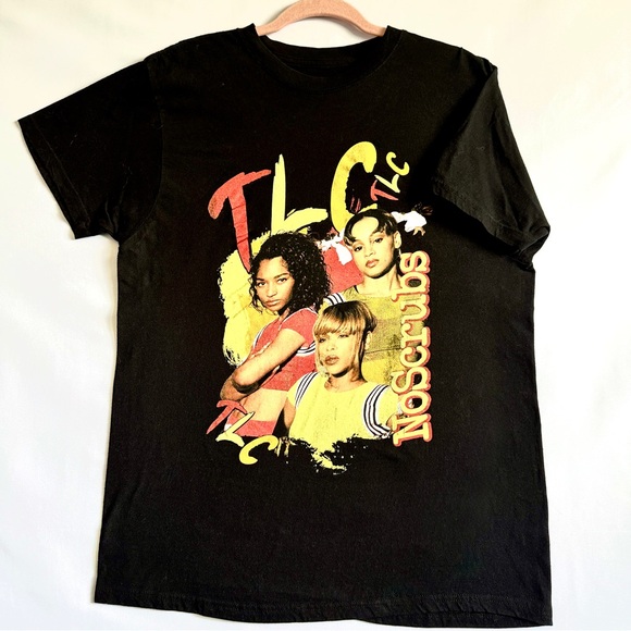 TLC Other - TLC “No Scrubs” Graphic Tee Black Large Vintage Y2K R&B Hip Hop